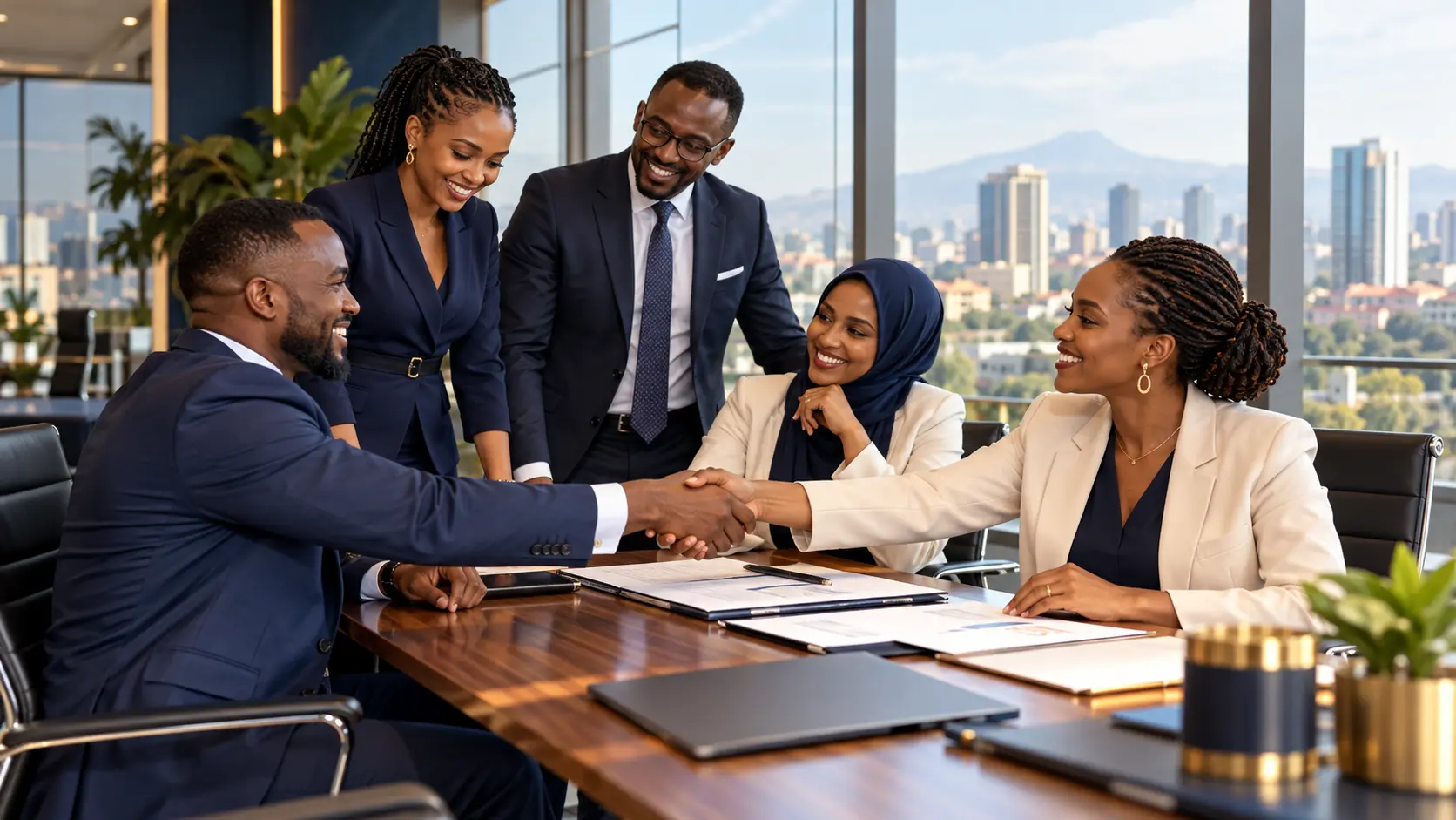Partnerships built on trust - illustrative OneVora business network image